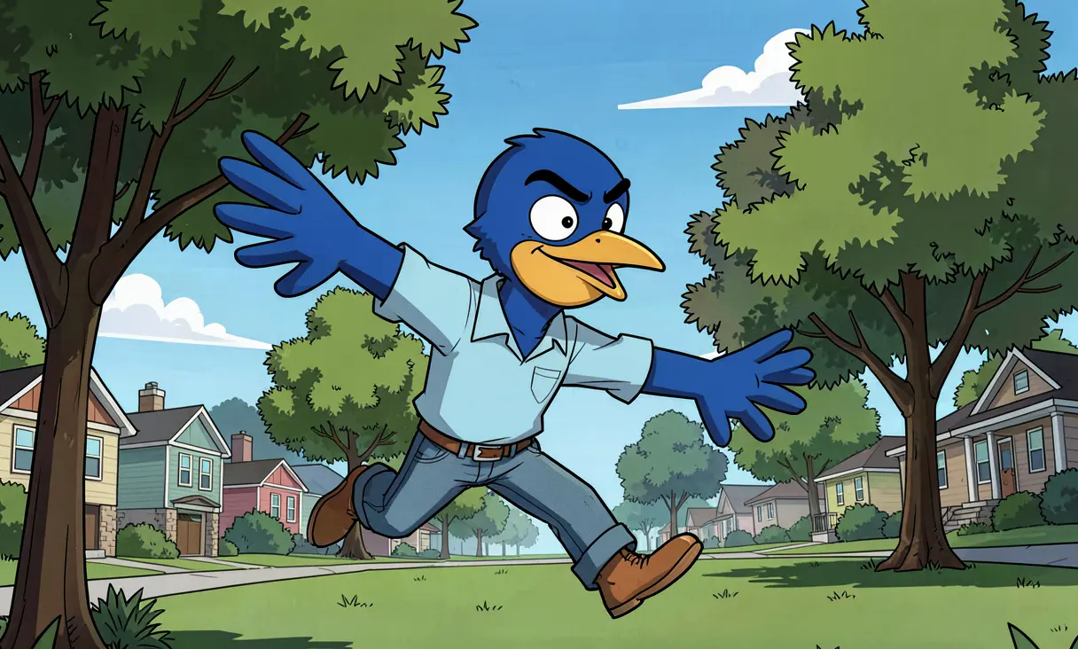 Mordecai's Bird Wings