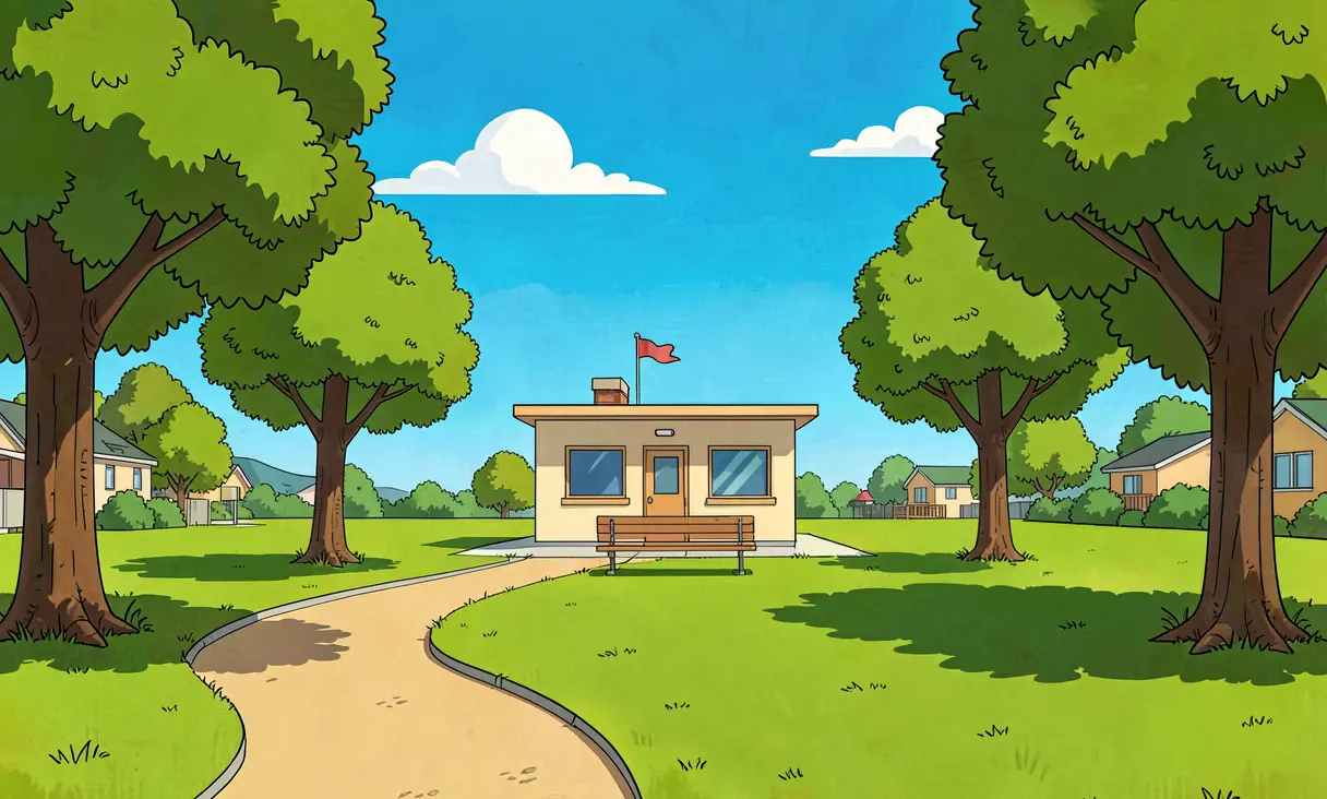The Park's Front Yard