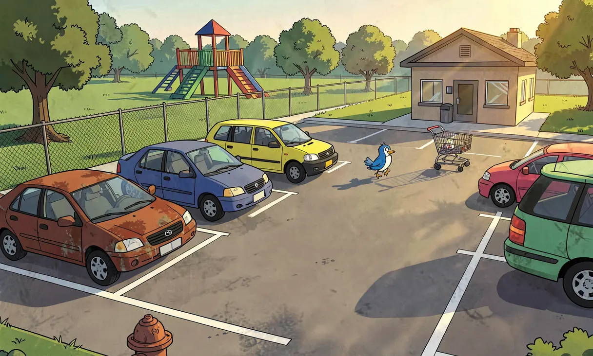 The Park's Parking Lot